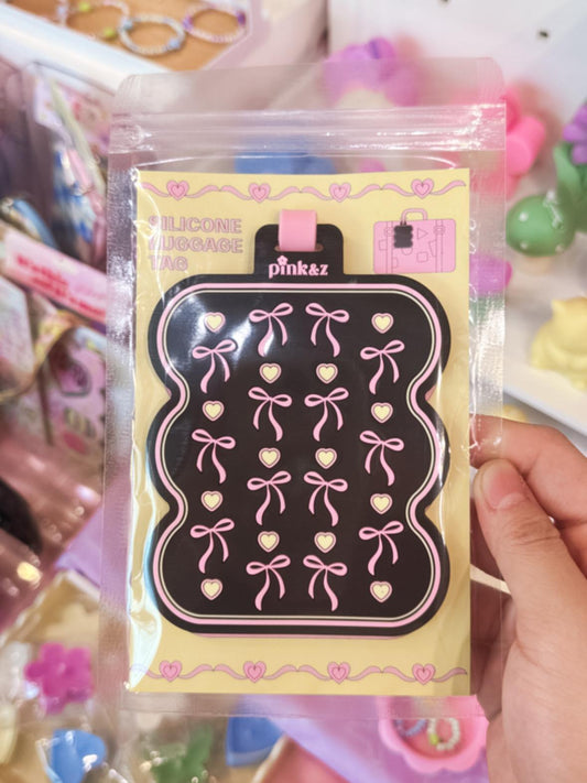 Pink&Z Pinky Bow Luggage Tag / Silicone Bag Tag