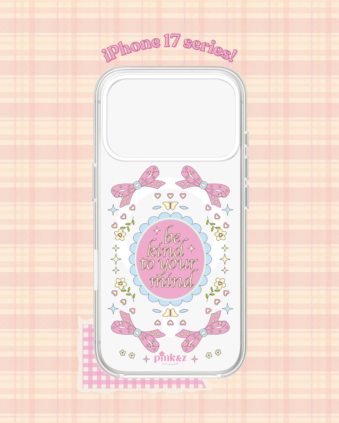 Be Kind Transparent Impact iPhone Case