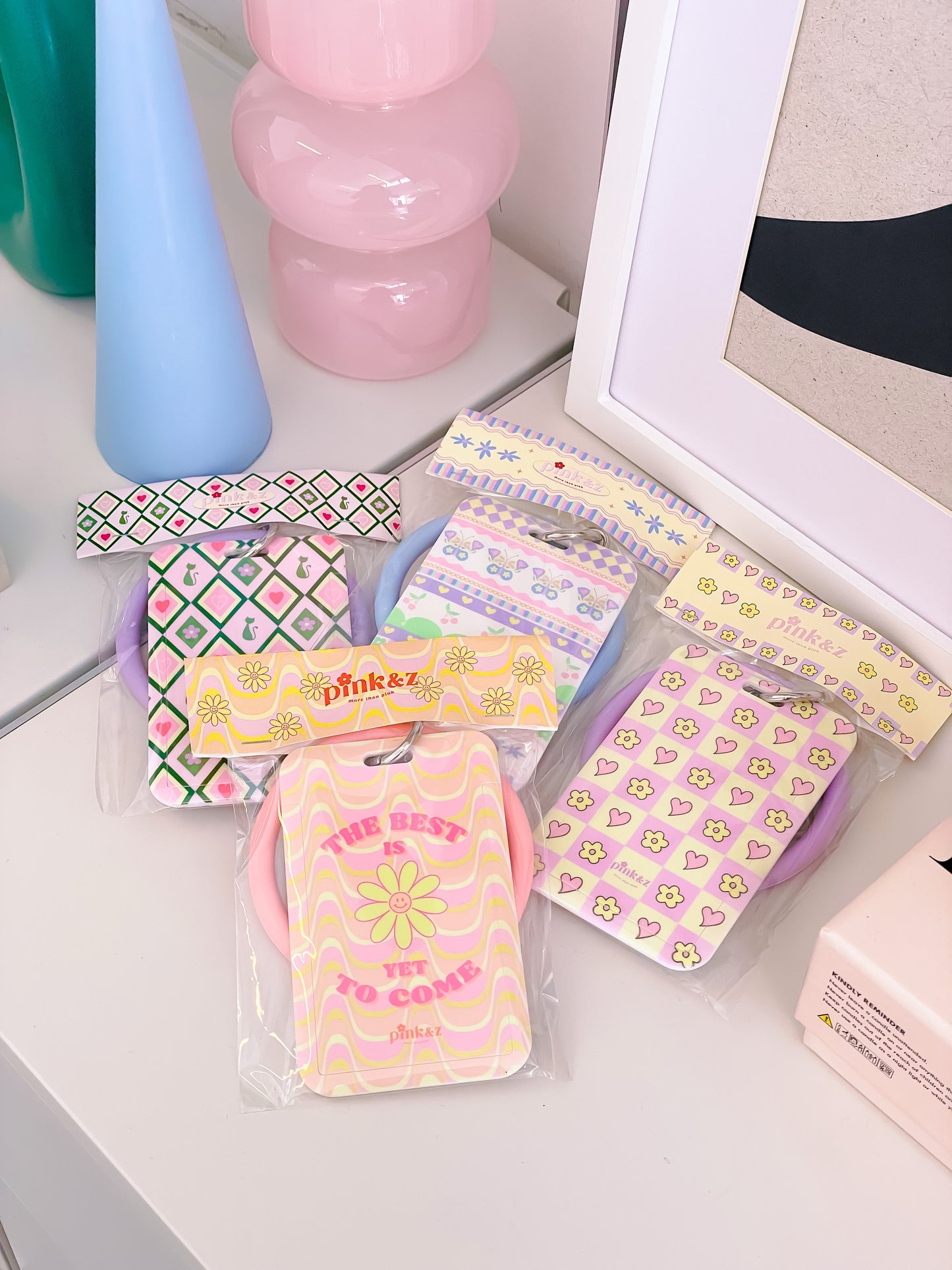 Card Case Wristband: Flower Heart