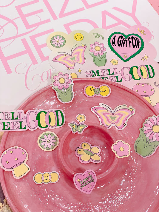 Smell Good Feel Good Sticker Sheet