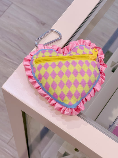 Stressed but Blessed Plush Pouch Bag Charm