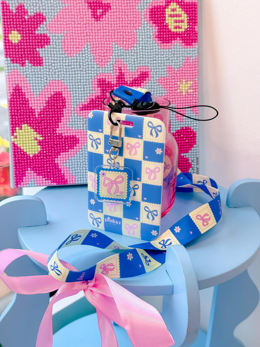 Pink&Z Card Case + Lanyard (with mini keychain)