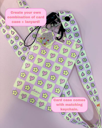 Card Case + Lanyard (with mini keychain)