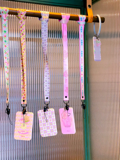Card Case + Lanyard (with mini keychain)
