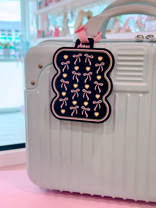 Pink&Z Pinky Bow Luggage Tag / Silicone Bag Tag