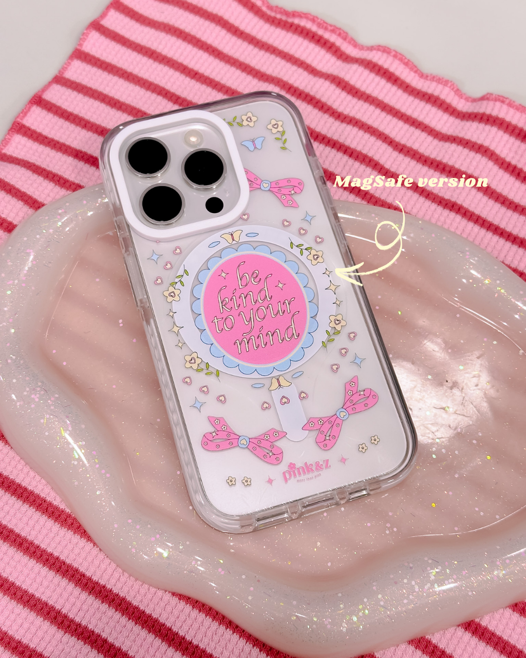 Be Kind Transparent Impact iPhone Case