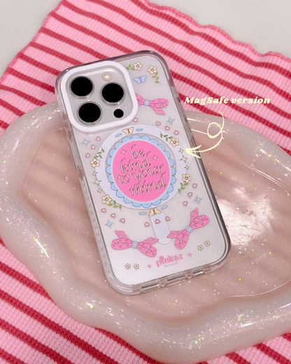 Be Kind Transparent Impact iPhone Case