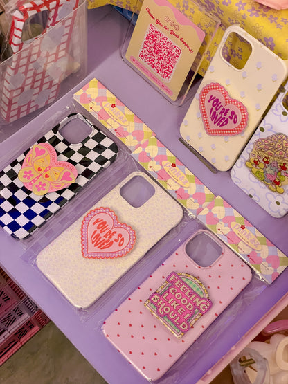 Novelty Stick-on Phone Grip