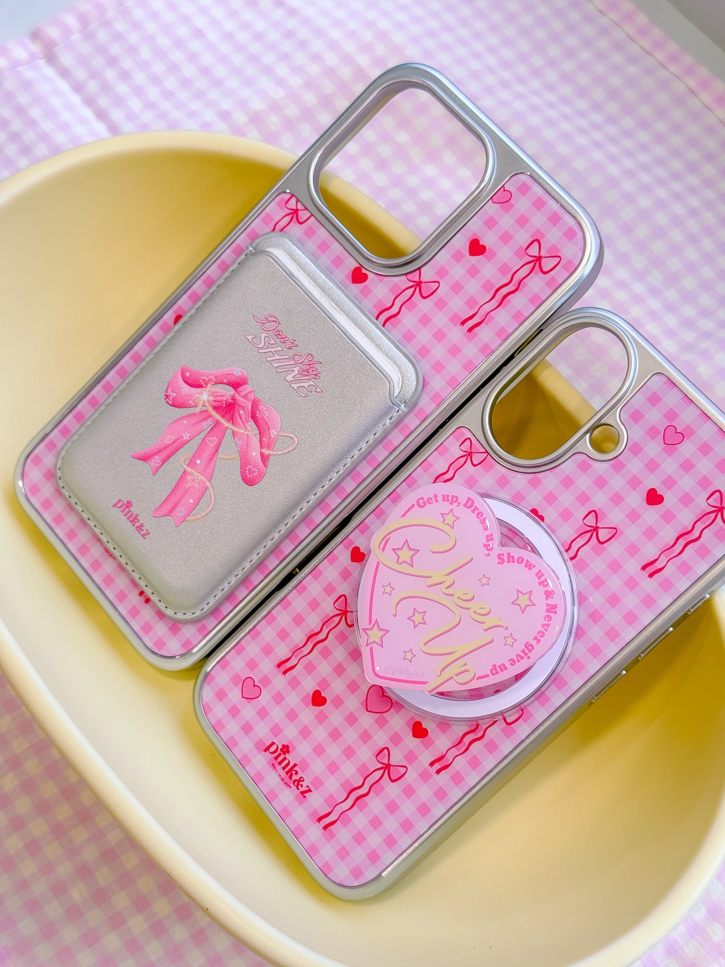 Luckiest Girl Metallic Magnetic iPhone Case