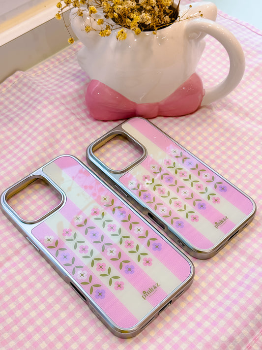 Raya Flower Metallic Magnetic iPhone Case