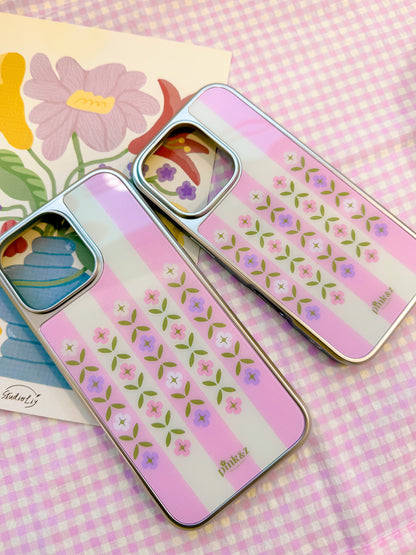 Raya Bloom Metallic Magnetic iPhone Case