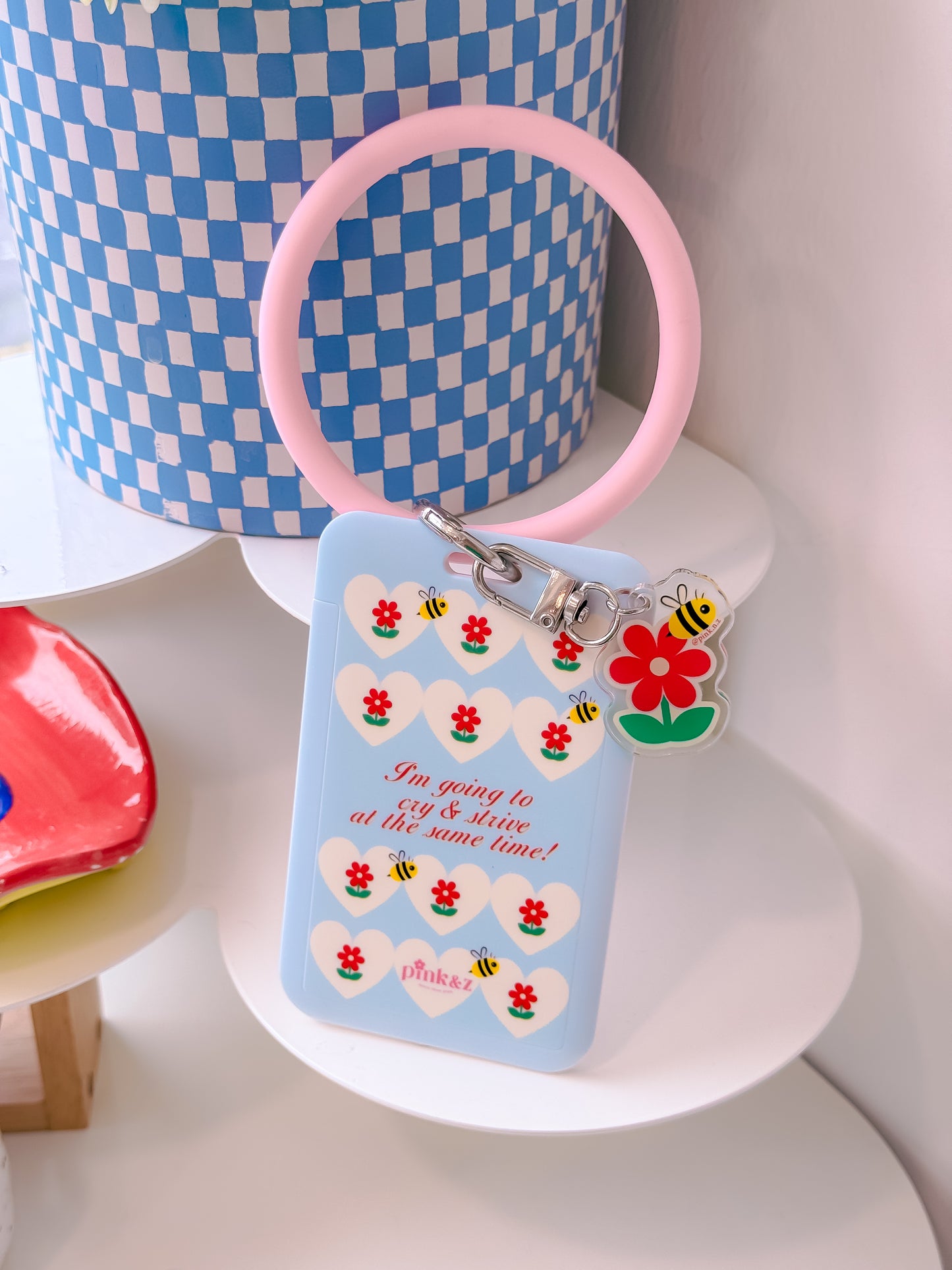 Card Case with Silicone Wristband