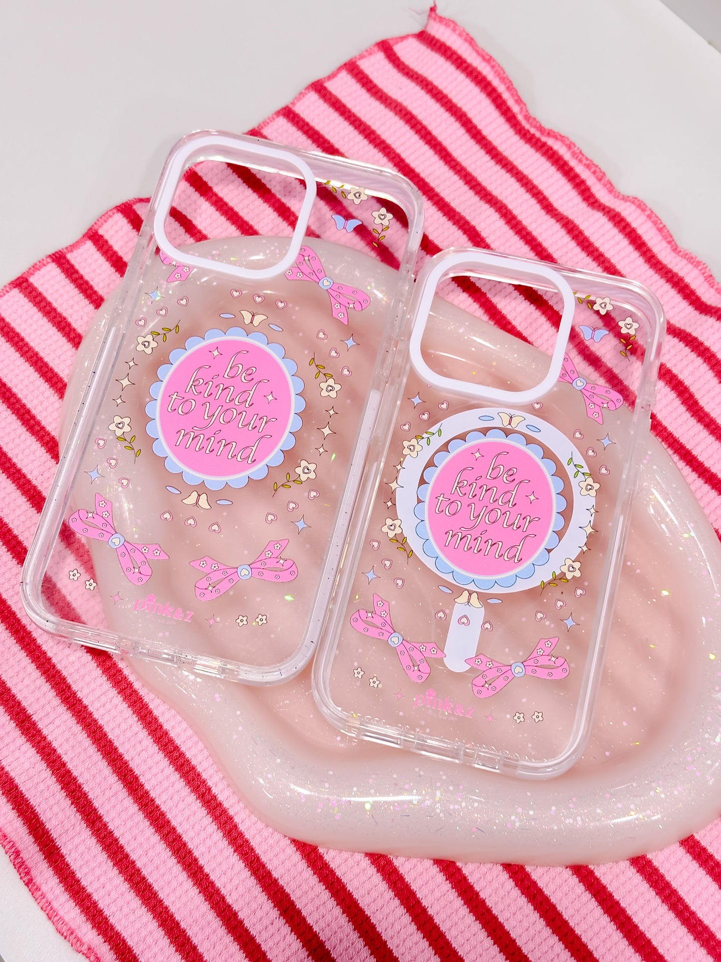 Be Kind Transparent Impact iPhone Case