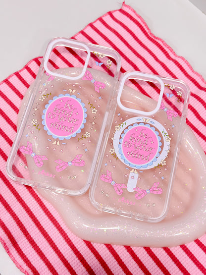 Be Kind Transparent Impact iPhone Case