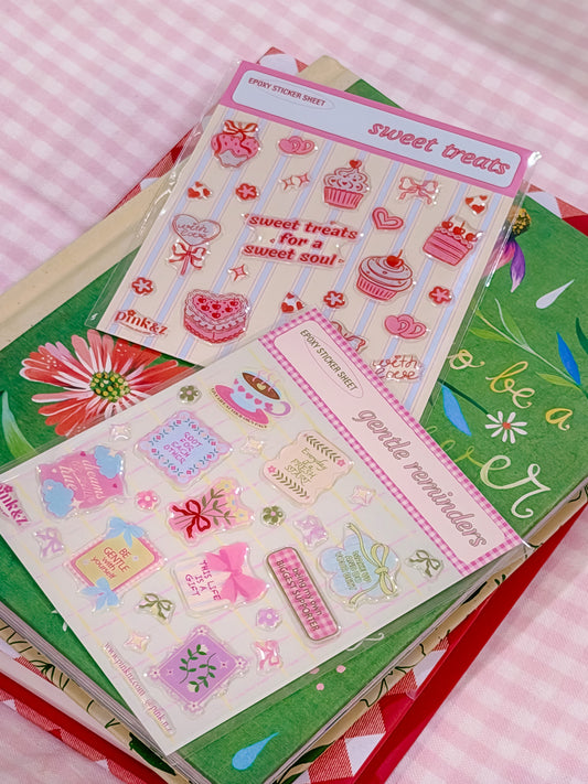 Epoxy Sticker Sheet