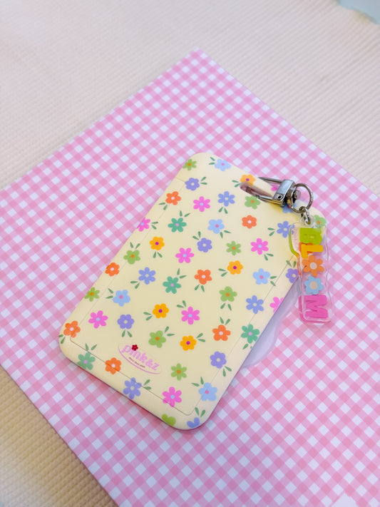 (NO lanyard) Card Case & Mini Keychain Set