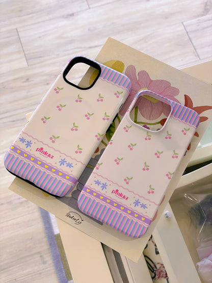 Pastel Cherries Phone Case