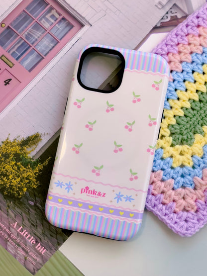 Pastel Cherries Phone Case