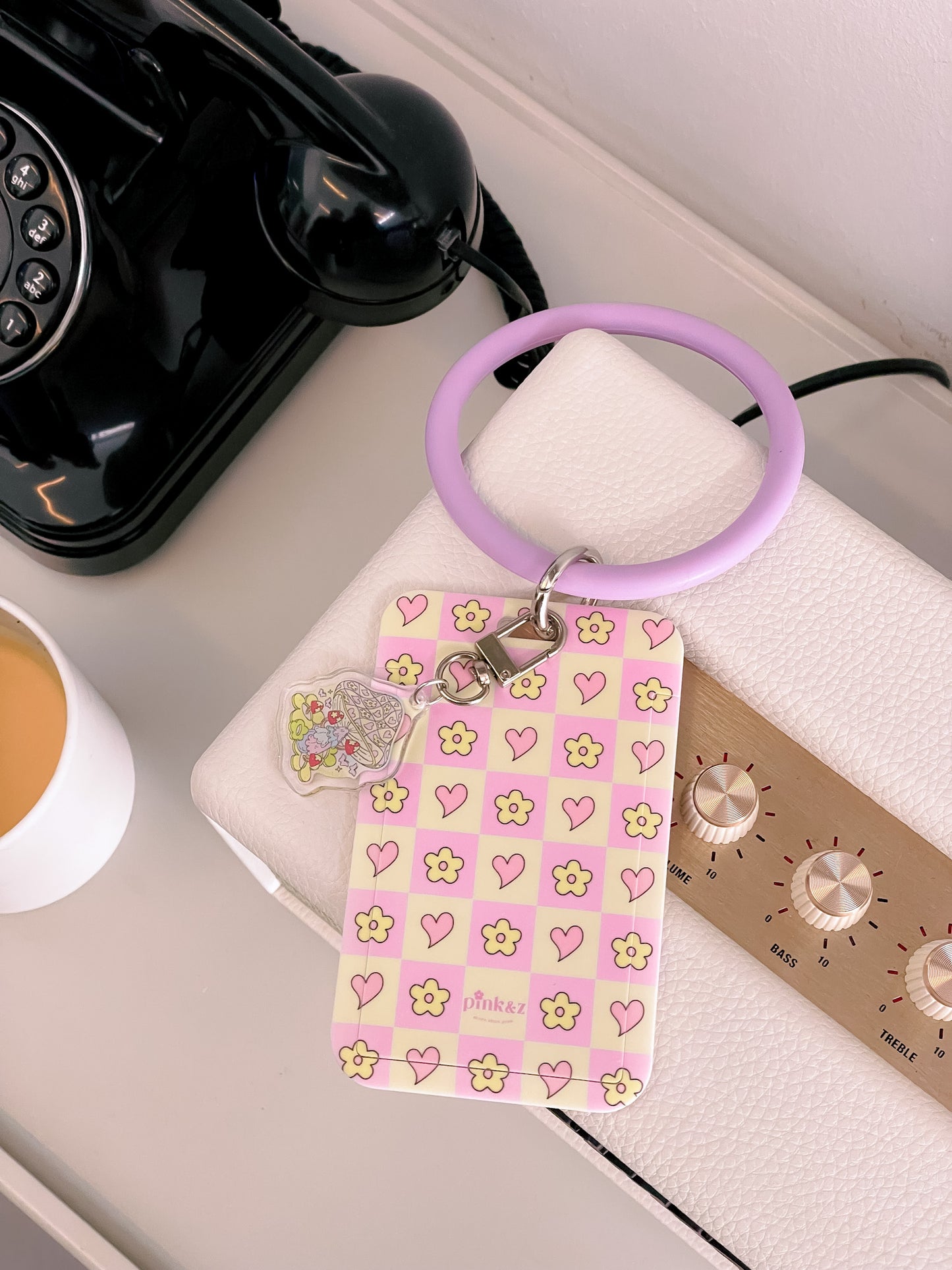 Card Case with Silicone Wristband