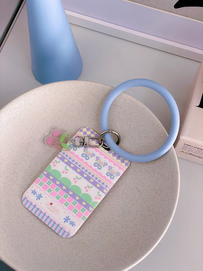 Card Case with Silicone Wristband