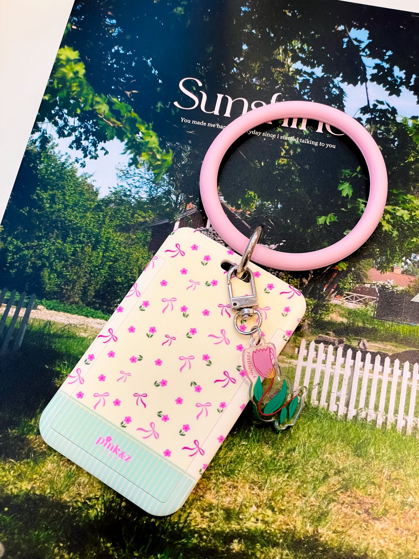 Card Case with Silicone Wristband