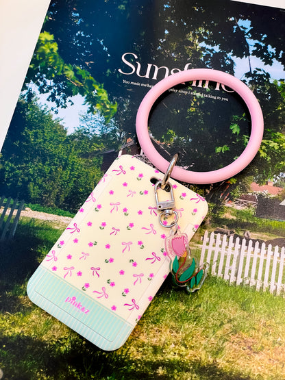 Card Case with Silicone Wristband