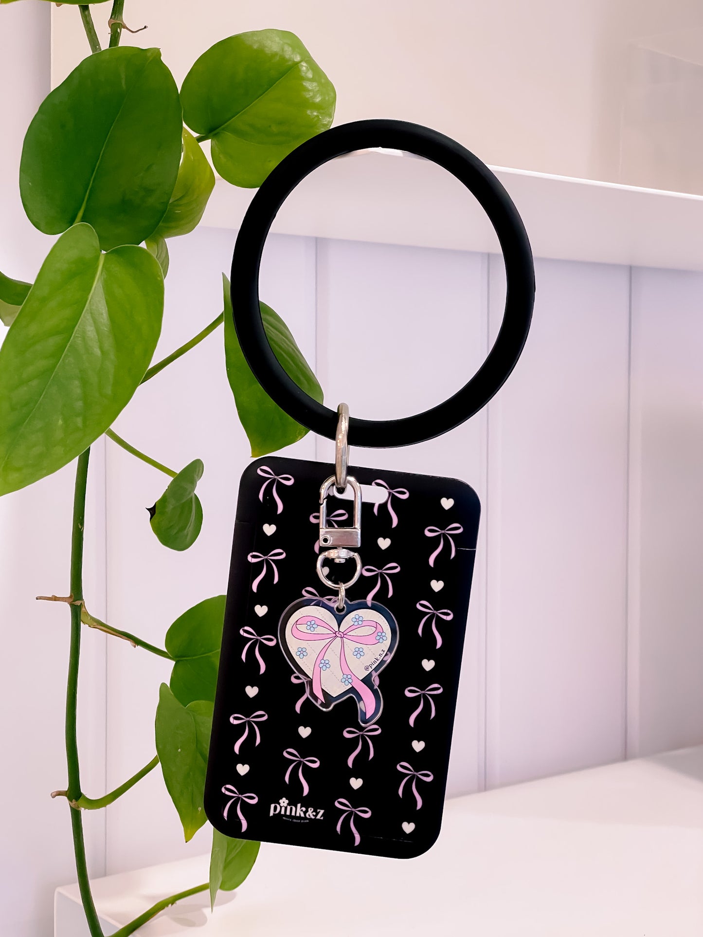 Card Case with Silicone Wristband