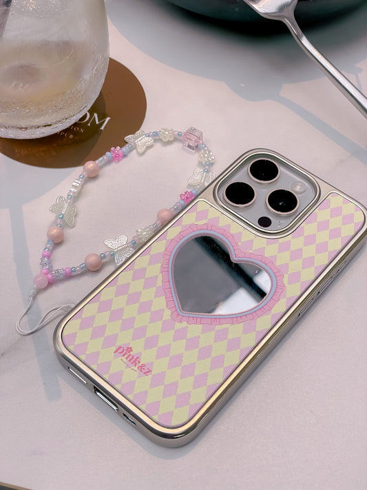 Lovely Metallic Mirror Phone Case