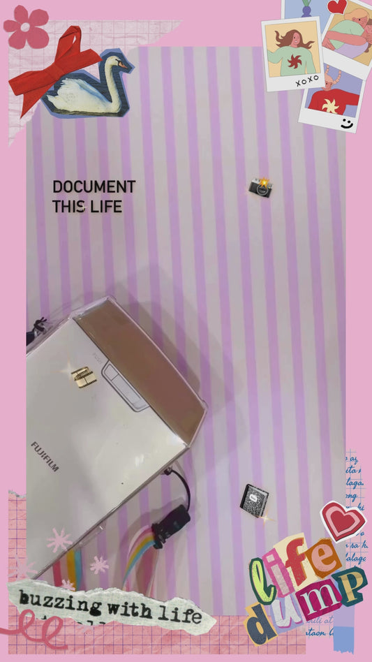 Photo Album with Keychain for Polaroid photos & Photocard