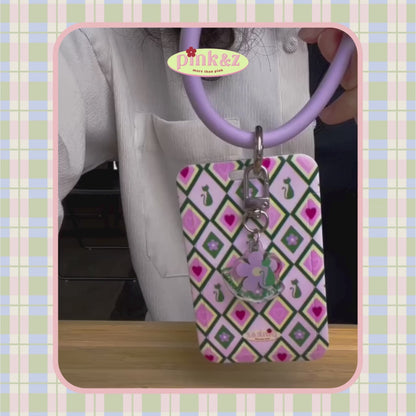 Card Case with Silicone Wristband