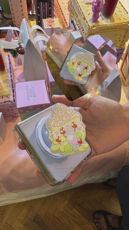 Novelty Magnetic Phone Grip (complimentary Magnetic Ring sticker)