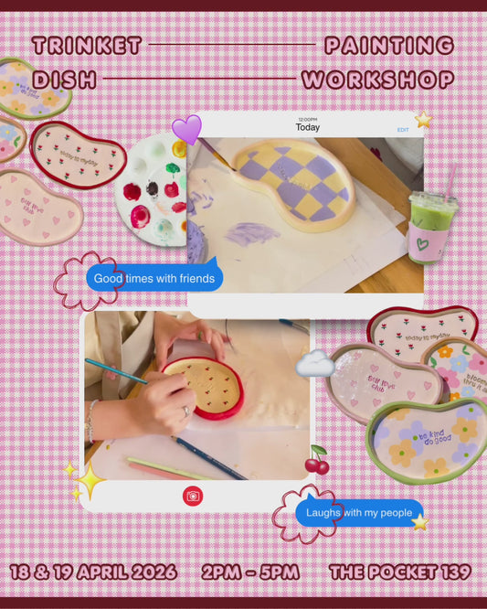 Trinket Dish Painting Workshop @ The Pocket